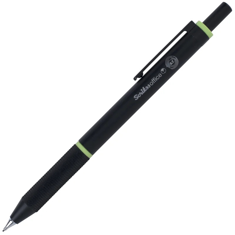 SCRIKSS OFFICE VERSATİL KALEM TWIST 0.7 ŞEFFAF AMBALAJ YEŞİL