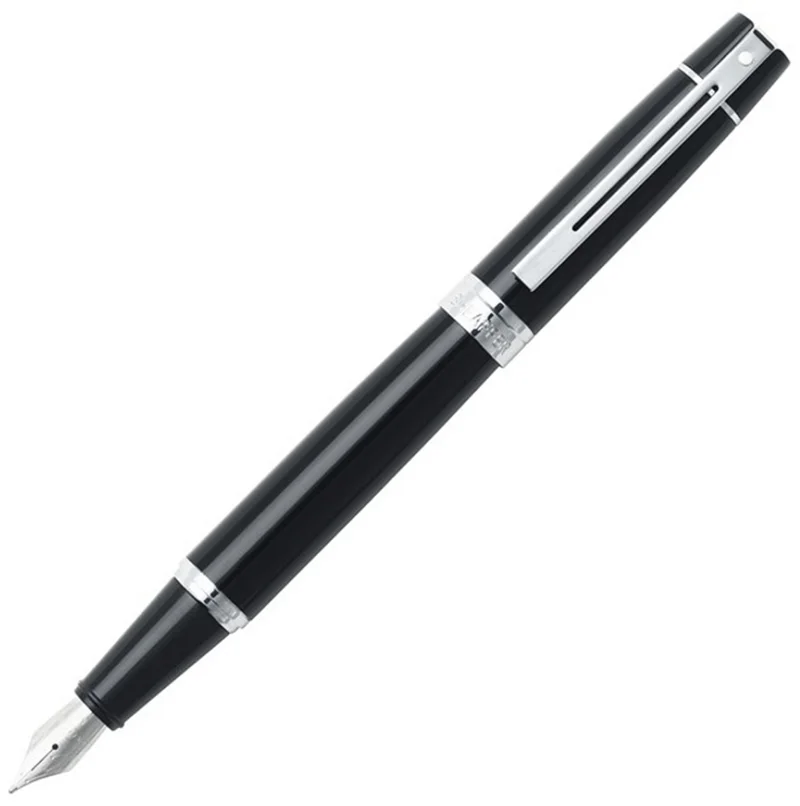 SHEAFFER DOLMA KALEM 300 SERİSİ 9312-0 PARLAK SİYAH M UÇ
