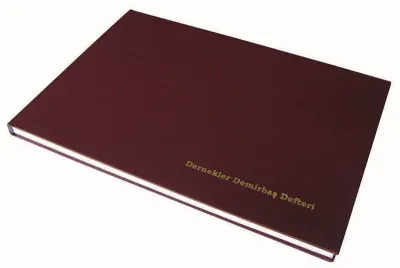 DİLMAN DERNEKLER DEMİRBAŞ DEFTERİ CİLTLİ 96 YP YATAY 5214