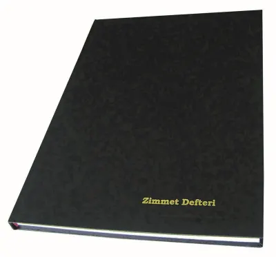 DİLMAN ZİMMET DEFTERİ CİLTLİ 22x32  96 YP 5053