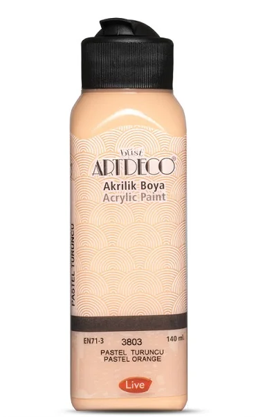 ARTDECO AKRİLİK BOYA PASTEL 140 ML TURUNCU Y-070R-3803