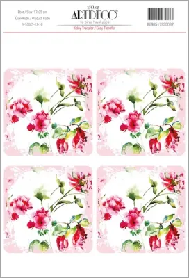 ARTDECO KOLAY TRANSFER 17x25 CM NO:16 Y-100-KT17-16