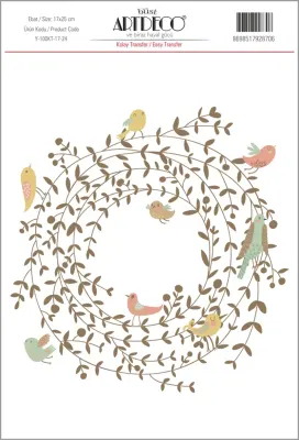 ARTDECO KOLAY TRANSFER 17x25 CM NO:24 Y-100-KT17-24