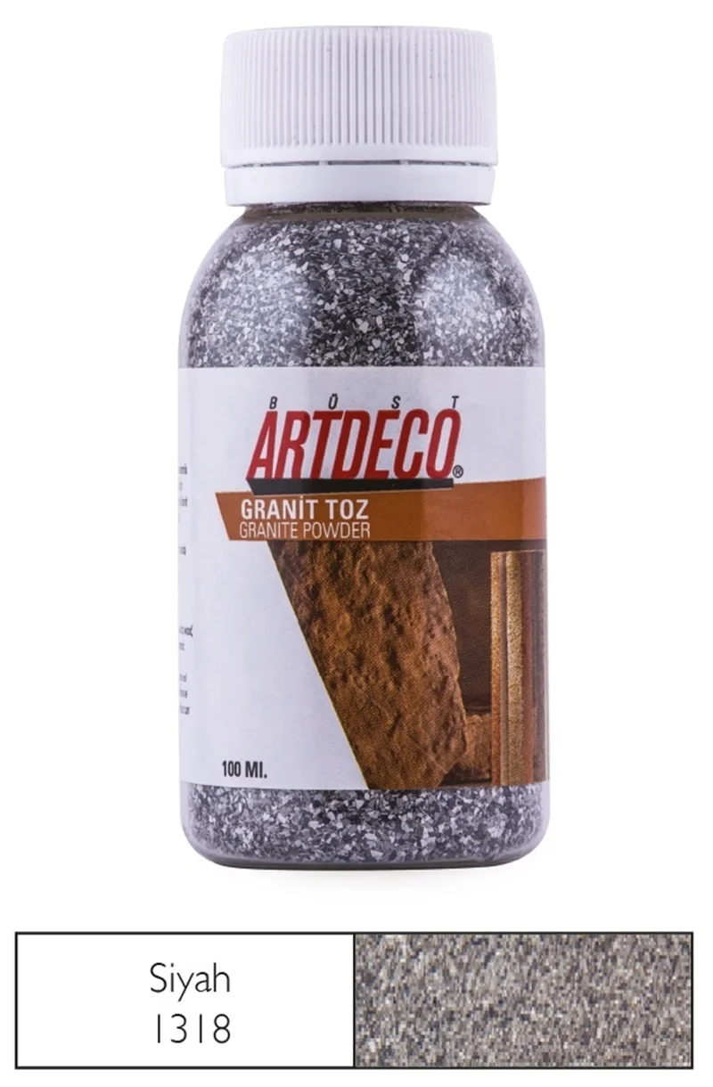 ARTDECO GRANİT TOZ 100 ML SİYAH Y-029D-1318