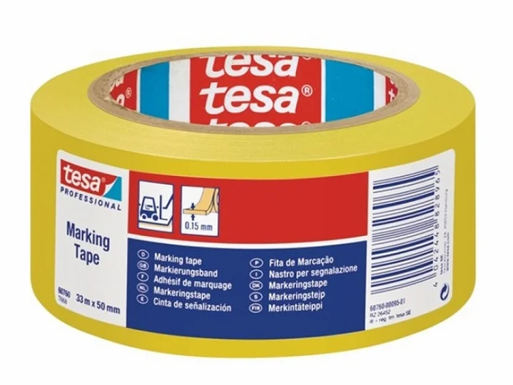 TESA YER İŞARET. BANDI 33x50 SARI 60760-00095-15