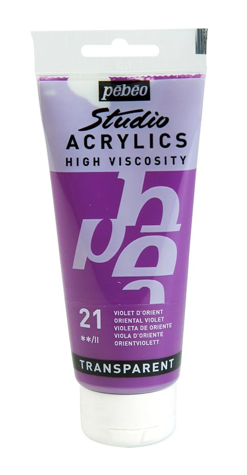 PEBEO AKRİLİK BOYA STUDIO 100 ML 831*21 ORIENTAL VIOLET