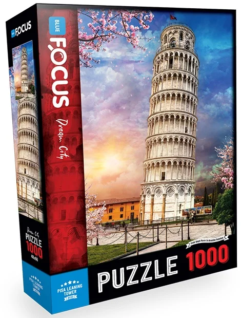 BLUE FOCUS PUZZLE 1000 PARÇA PİSA KULESİ BF281