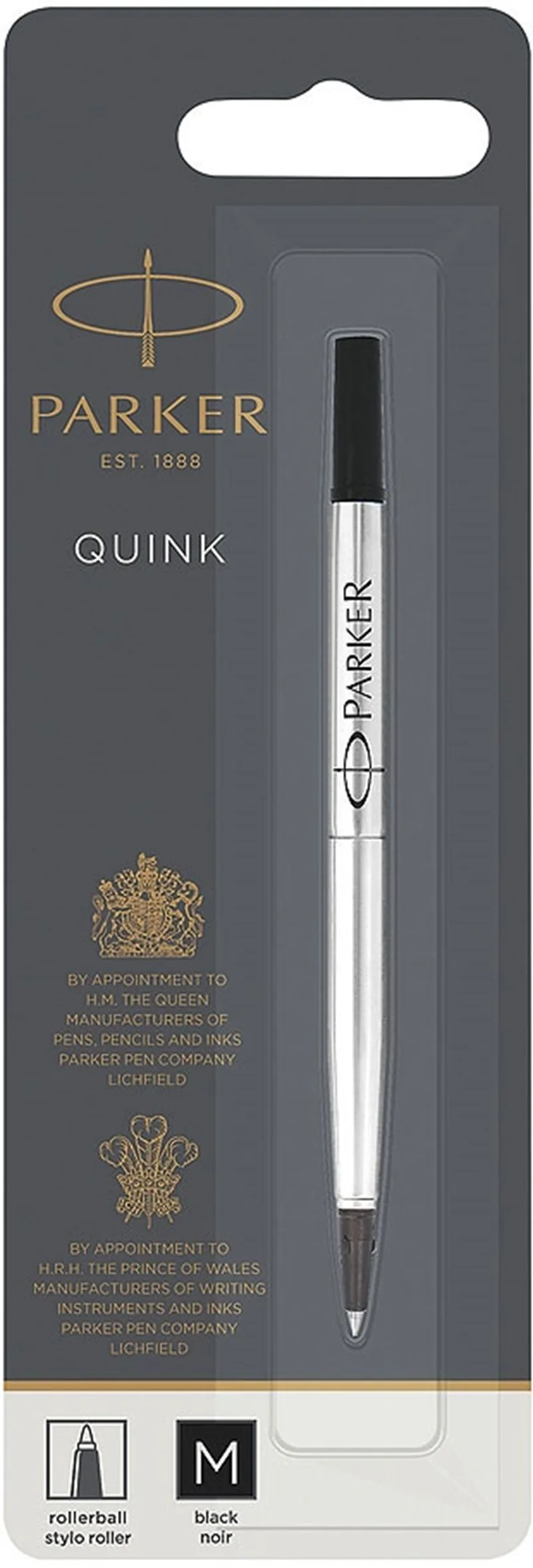 PARKER ROLLER KALEM REFİLİ M UÇ SİYAH 1950323