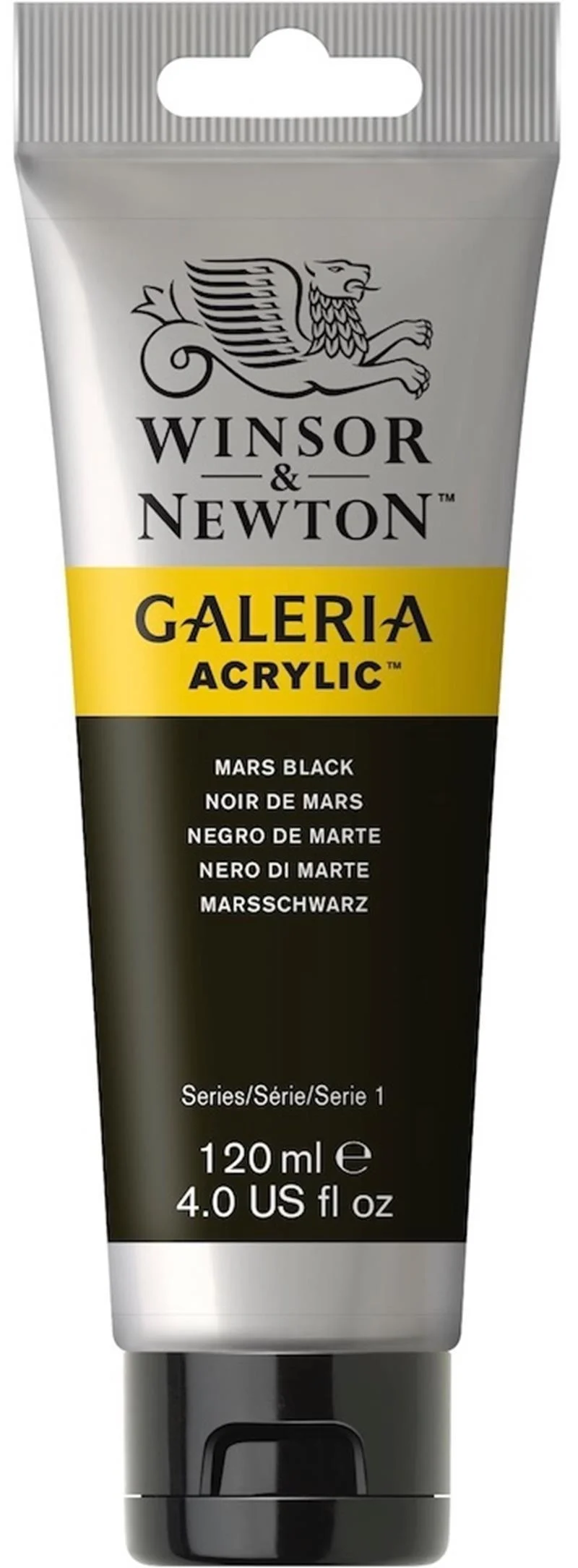 W&amp;N AKRİLİK BOYA GALERIA 120 ML MARS BLACK 386 WN-2131386