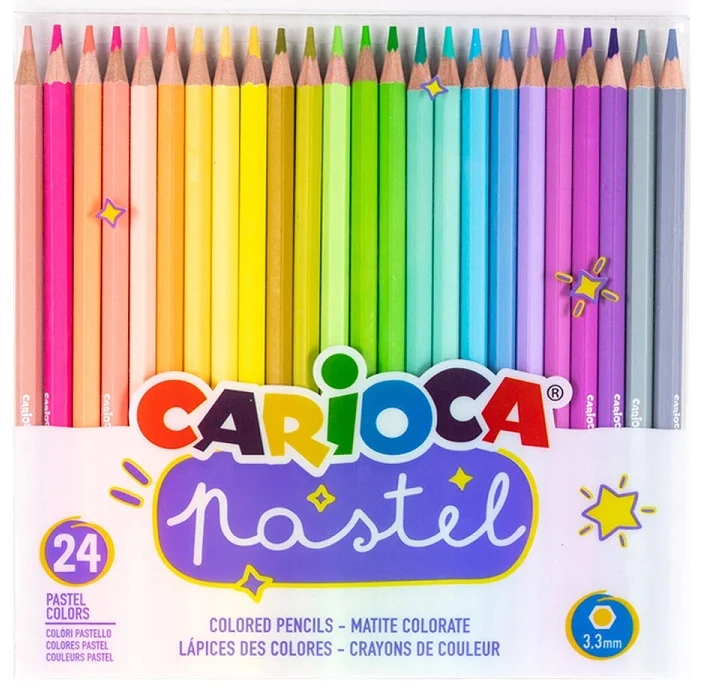 CARIOCA KURU BOYA PASTEL 24 LÜ 43310
