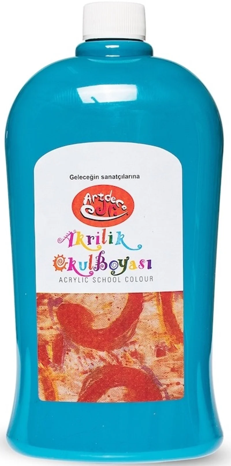 ARTDECO AKRİLİK BOYA KIDS 1 LT TURKUAZ Y-120M-1630