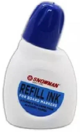 SNOWMAN BEYAZ TAHTA KALEMİ MÜREKKEBİ 30 CC MAVİ BN-1A