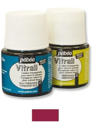 PEBEO CAM BOYASI VITRAIL TRANSPARAN 45 ML 050*19 RED VIOLET