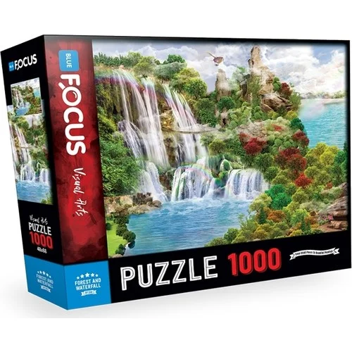 BLUE FOCUS PUZZLE 1000 PARÇA ORMAN VE ŞELALE BF288