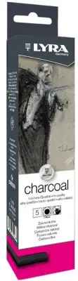 LYRA FÜZEN KALEMİ CHARCOALS THICK 5 Lİ KUTU L5550030