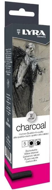 LYRA FÜZEN KALEMİ CHARCOALS THICK 5 Lİ KUTU L5550030