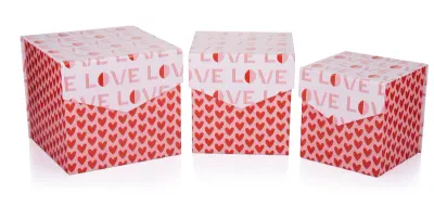 GIPTA KUTU SETİ 3 LÜ VALENTINES DAY LINDO DİK BOY BX06870