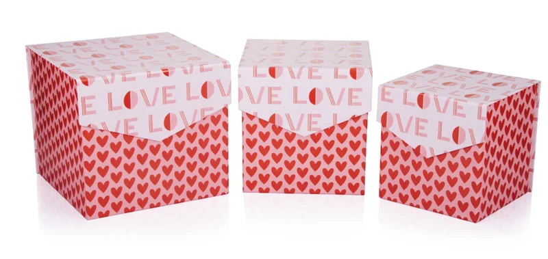 GIPTA KUTU SETİ 3 LÜ VALENTINES DAY LINDO DİK BOY BX06870