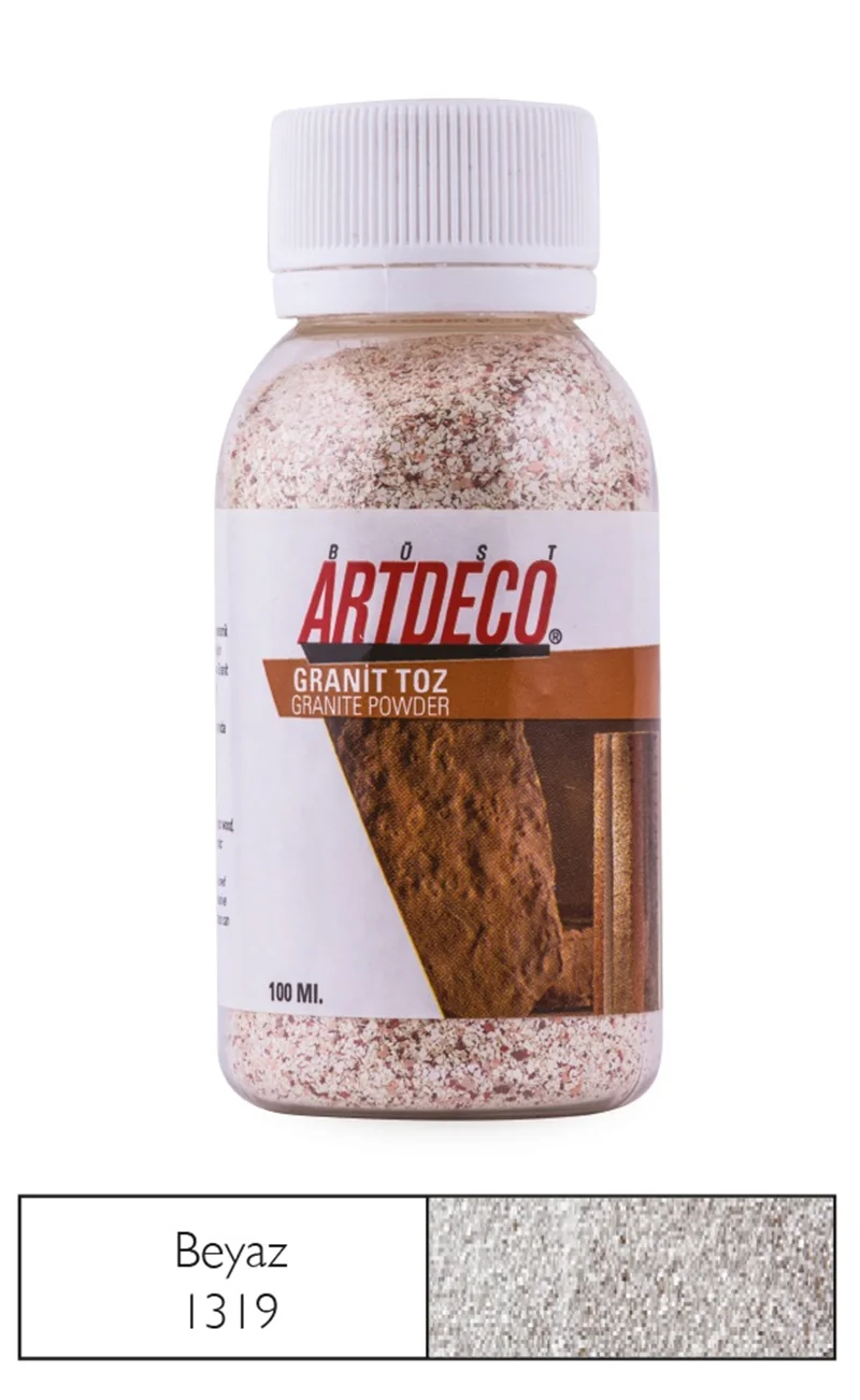 ARTDECO GRANİT TOZ 100 ML BEYAZ Y-029D-1319