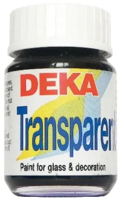 DEKA CAM BOYASI TRANSPARENT 25 ML GOLDGELB 07 DK-02207