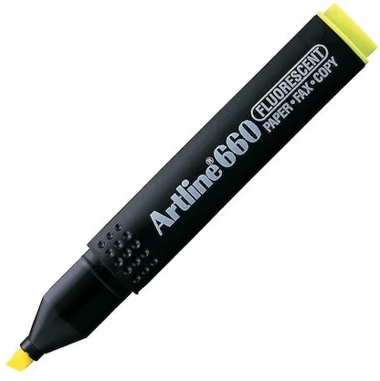 ARTLINE FOSFORLU KALEM 660 SARI A-EK-660 F.YELL