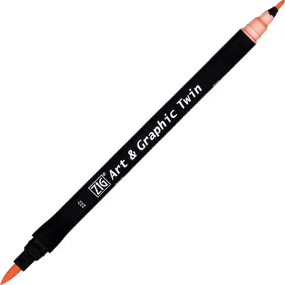 ZIG ART&amp;GRAPHIC TWIN TUT-80 222 PINK FLAMINGO