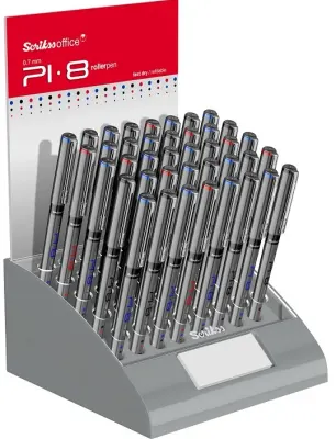 SCRIKSS OFFICE ROLLER KALEM  REFİLLİ PI8 0.7 40 LI STAND