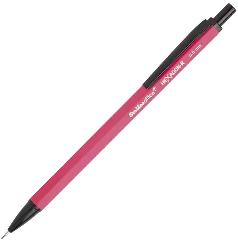 SCRIKSS OFFICE VERSATİL KALEM HEXAGON-R 0.5 NEON PEMBE