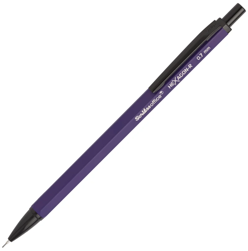 SCRIKSS OFFICE VERSATİL KALEM HEXAGON-R 0.7 NEON MOR