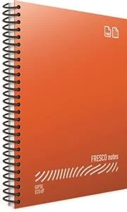 GIPTA DEFTER EKO FRESCO A4 SPİRALLİ PP KAPAK 72YP. KARELİ 4933