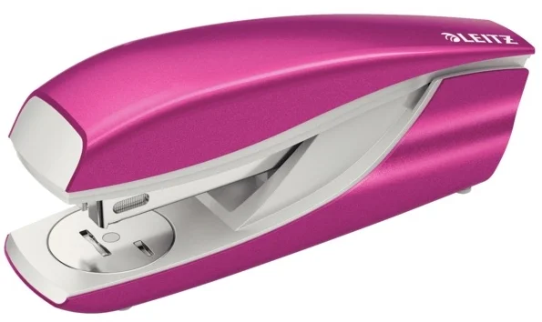 LEITZ ZIMBA MAKİNESİ WOW 24/6 L-5502 METALİK PEMBE