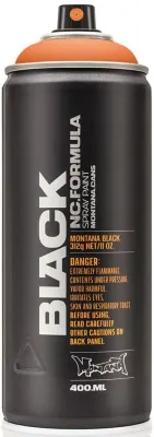 MONTANA BLACK SPREY BOYA 400 ML POWER ORANGE BLKP2000 MO-352195