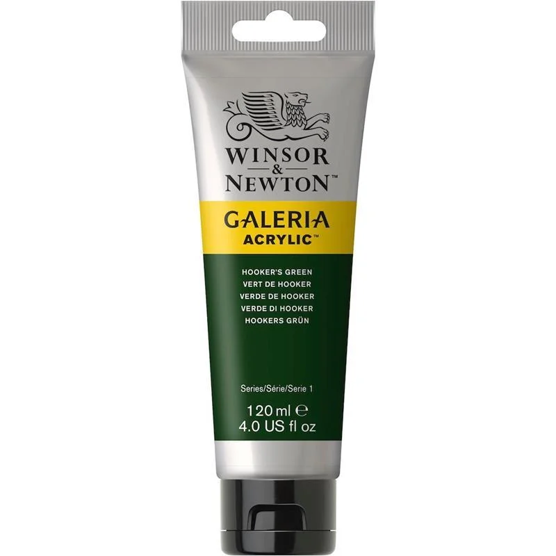 W&amp;N AKRİLİK BOYA GALERIA 120 ML HOOKER’S GREEN 311 WN-2131311