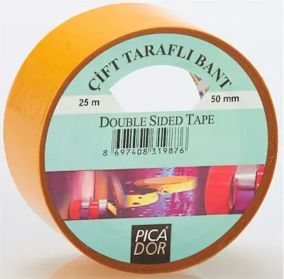 PICADOR ÇİFT TARAFLI BANT ASKILI 4101 50MMX25MT KM005