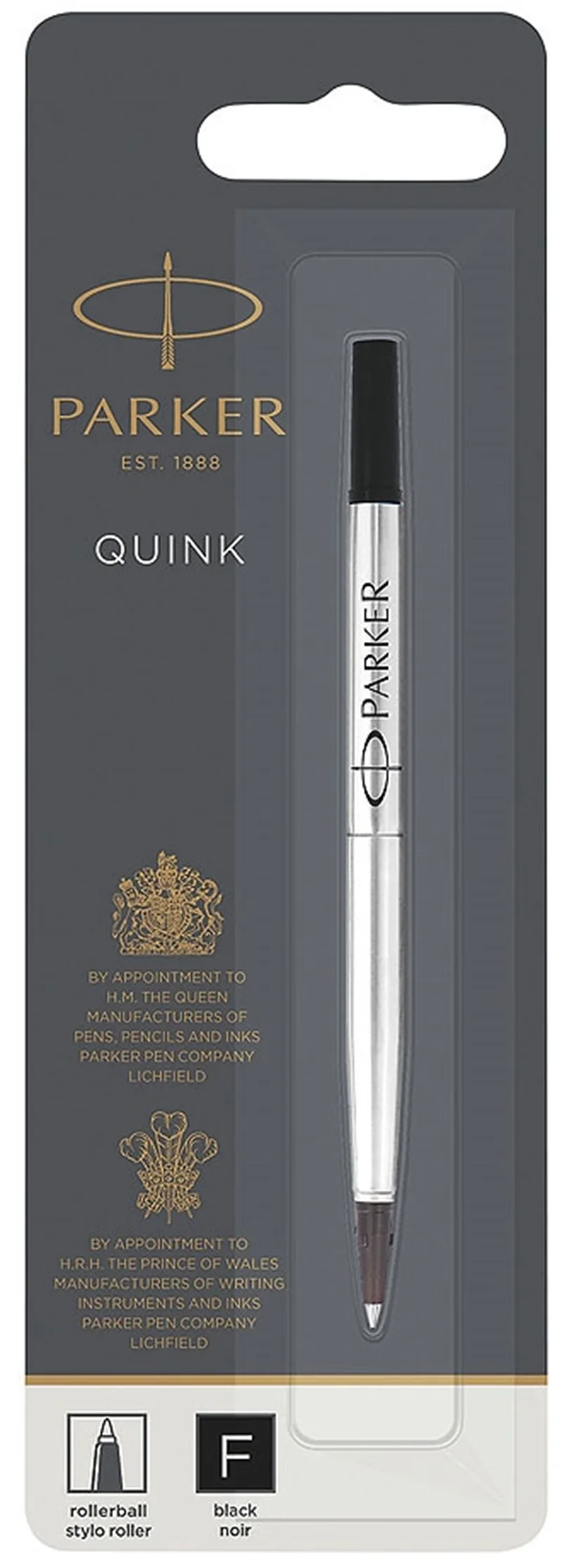 PARKER ROLLER KALEM REFİLİ F UÇ SİYAH 1950321