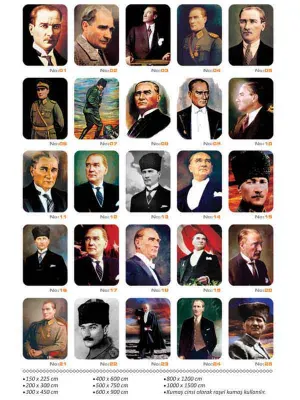 BUKET ATATÜRK POSTERİ 300X450 BKT-145