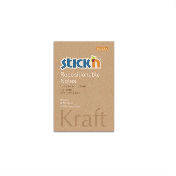GIPTA YAPIŞKANLI NOT KAĞIDI 76x51 KRAFT 100 YP. 2163800
