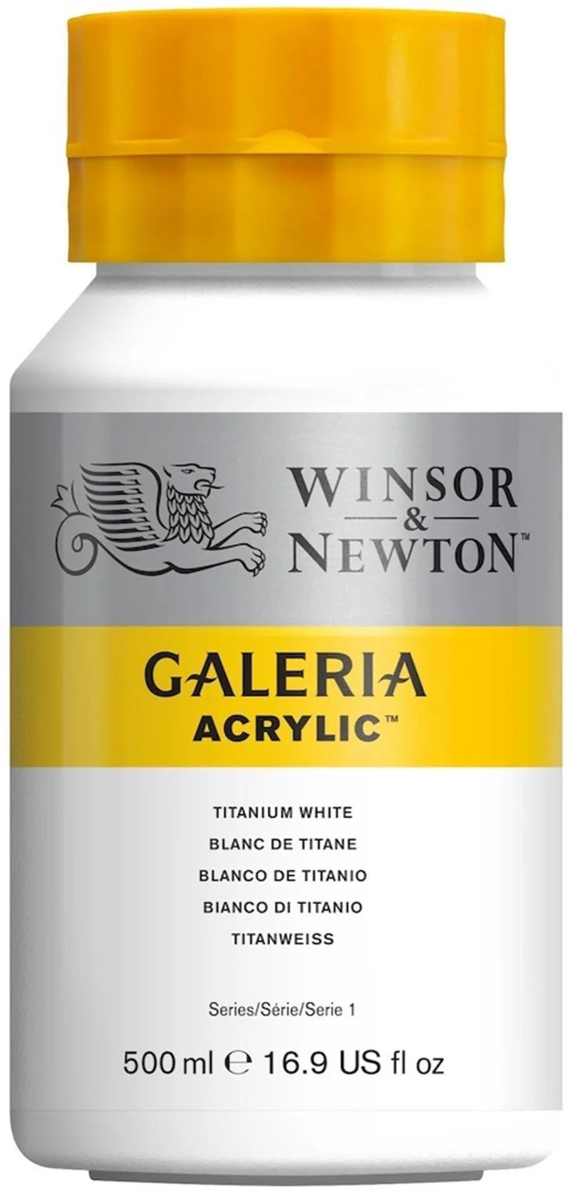 W&amp;N AKRİLİK BOYA GALERIA 500 ML TITANIUM WHITE 644 WN-2150644