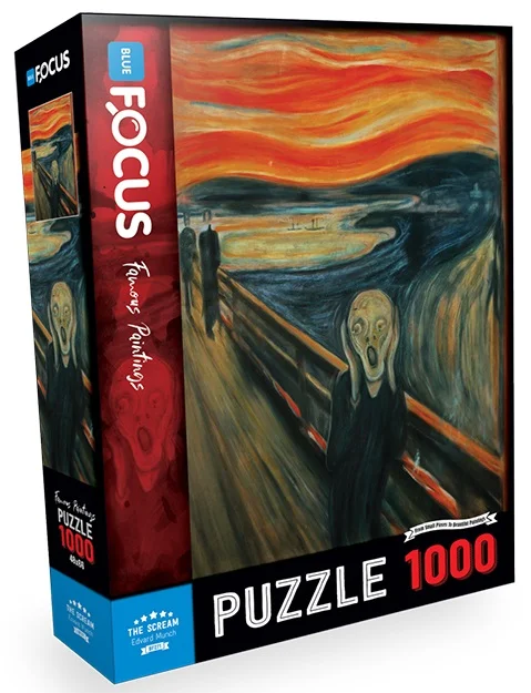 BLUE FOCUS PUZZLE 1000 PARÇA ÇIĞLIK BF271