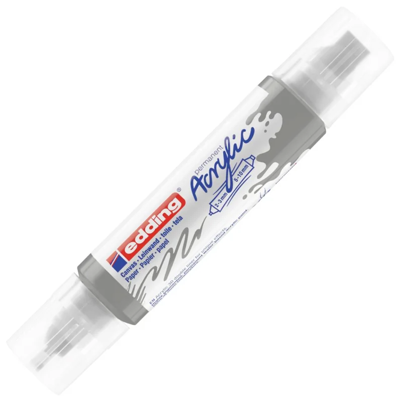 EDDING AKRİLİK MARKÖR 3D DOUBLE LINER E-5400 GÜMÜŞ 923