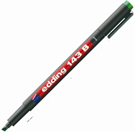 EDDING ASETAT KALEMİ E-143B 4 LÜ POŞET