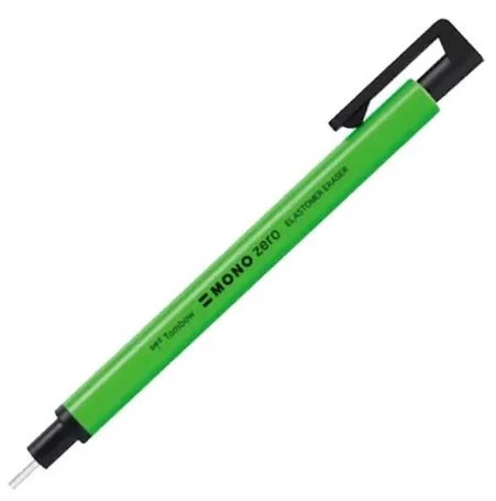 TOMBOW SİLGİ KALEM TİPİ MONO ZERO YUVARLAK UÇ NEON YEŞİL T-EH-KUR 63A