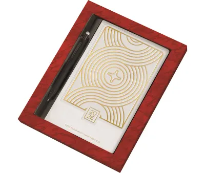 GIPTA AJANDA GÜNLÜK 13x21 SCALA SET (AJANDA+DERİ KALEM) S1002