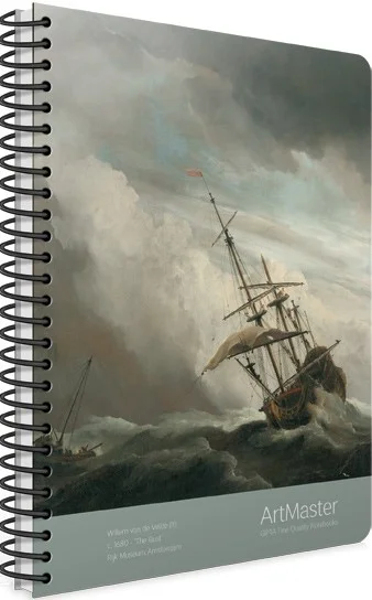GIPTA DEFTER ART MASTER 19x26 SPİRALLİ KARTON KAPAK 100 YP. ÇİZGİLİ 3660