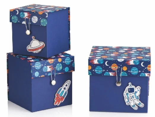 GIPTA KUTU SETİ 3 LÜ DİK SPACE BX89290
