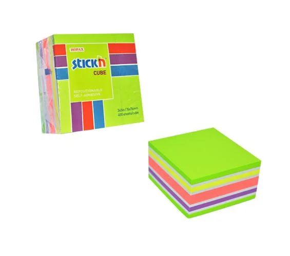 GIPTA YAPIŞKANLI NOT KAĞIDI 76x76 5 NP MİX-A 400 YP. 2153700