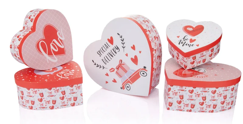 GIPTA KUTU SETİ 5 Lİ VALENTINES DAY KALP BX06560