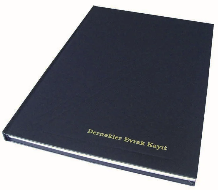 DİLMAN DERNEKLER EVRAK KAYIT DEFTERİ CİLTLİ 22x32 96 YP 5217