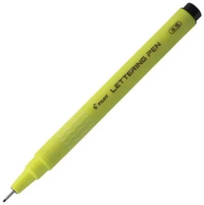 PILOT KALİGRAFİ KALEMİ LETTERING ART 1.0 F SİYAH SWN-DRL-10-B