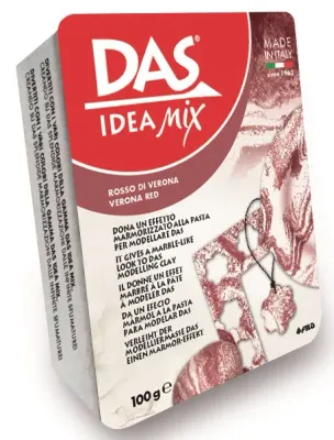 DAS SERAMİK KİLİ IDEA MIX VERONA RED 100 GR 342002